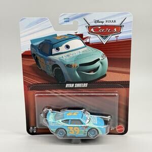 Mattel Disney Pixar Cars Toys Diecast Metal 1:55 Ryan Shields Race Car